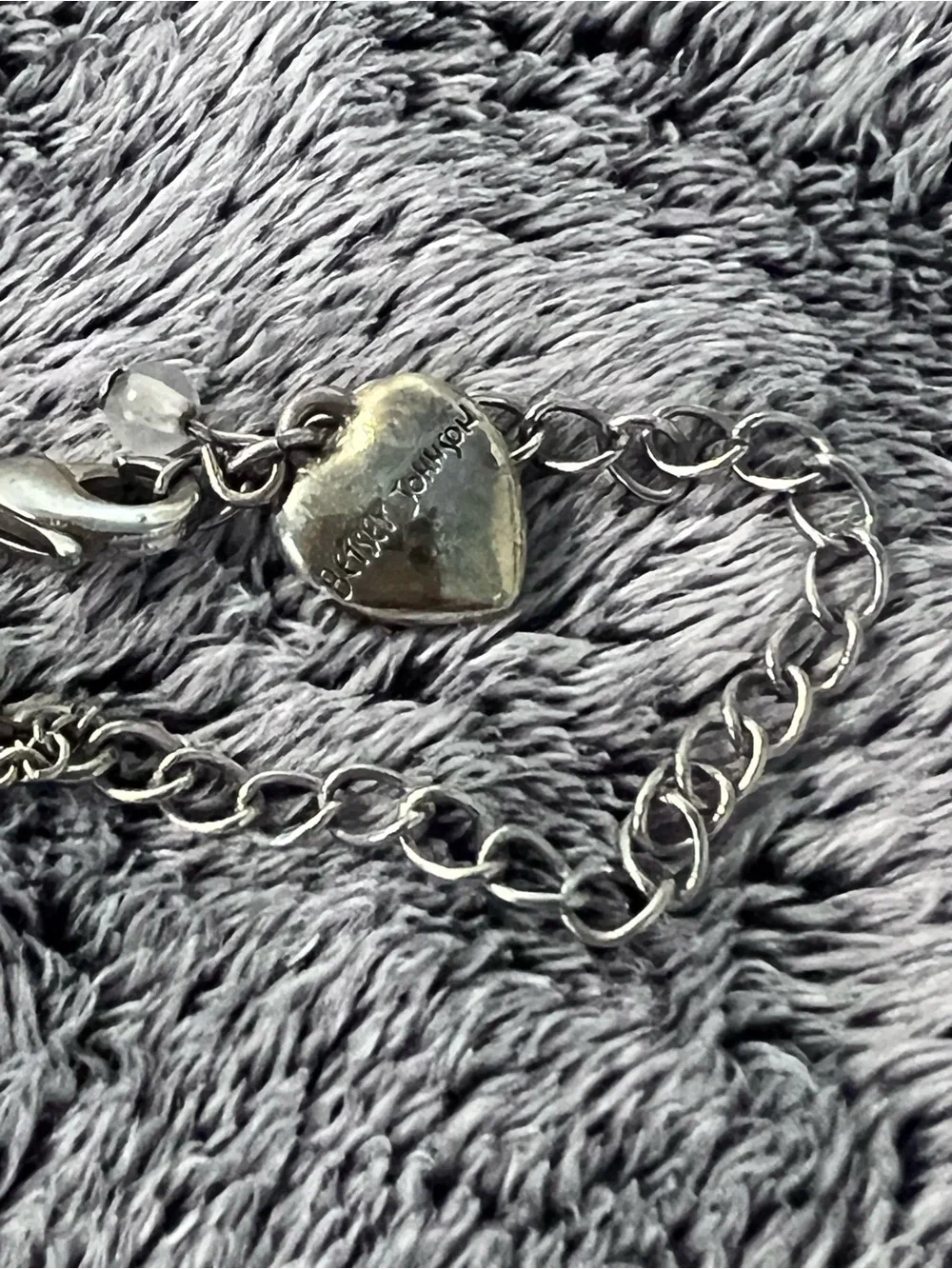 Vintage Betsey Johnson Jungle Fever Pink Leopard Print Floral Charm Necklace